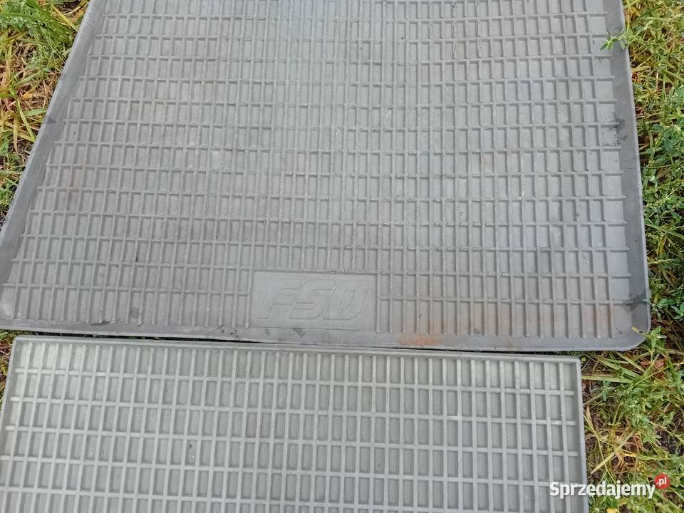ORGINAŁ Dywaniki FSO gumowe PRAWE tylne polonez Pozostałe Mińsk Mazowiecki