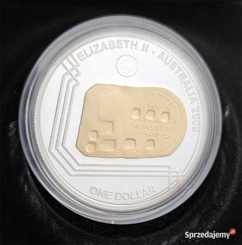 Srebrna moneta 1 dolara z 2009 roku selektywnie Warszawa