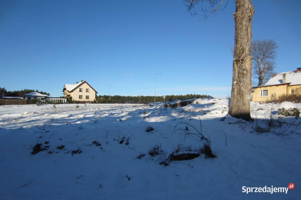 Działka budwolana uzbrojona 1300 m2 Mielno pow