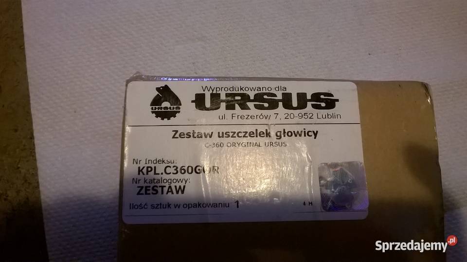 Komplet uszczelek głowicy Ursus C360 Albigowa