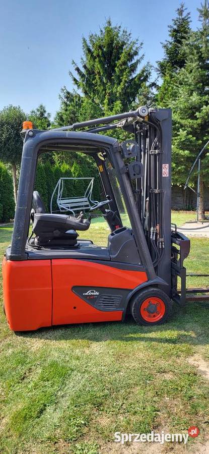 Wózek widłowy LINDE E16C Triplex 492 POZYCJONER Radom