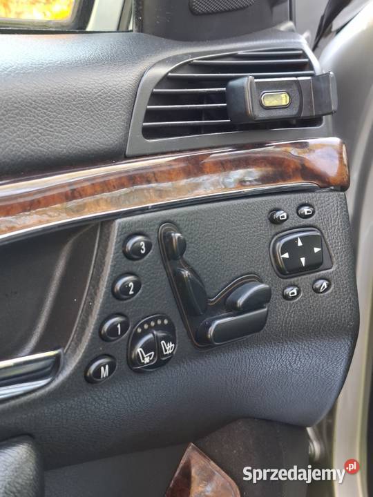 Mercedes S Klasa W220 32 CDI 204 klimatyzacja łódzkie Radomsko