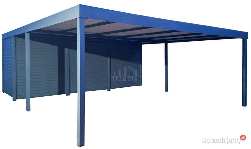 Carport PREMIUM z pomieszczeniem gospodarczym Przemyśl