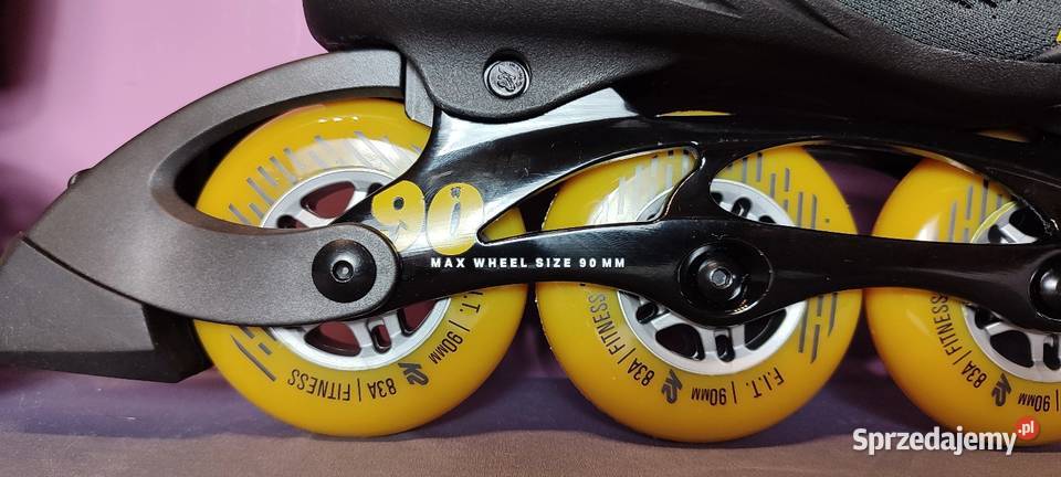 Fabrycznie NOWE Rolki K2 FIT 90 BOA Mens Fitness Jasień