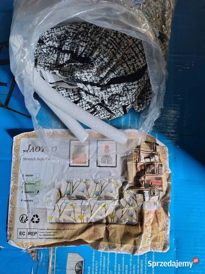 Pokrowiec na sofę Jaotto rozkładany pokrowiec na Zawiercie