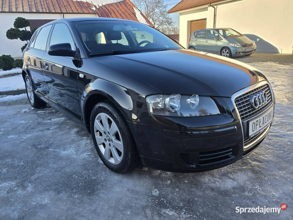 Audi A3 Sportback 16BenzynaKlimatronic 2 czarny Kutno sprzedam