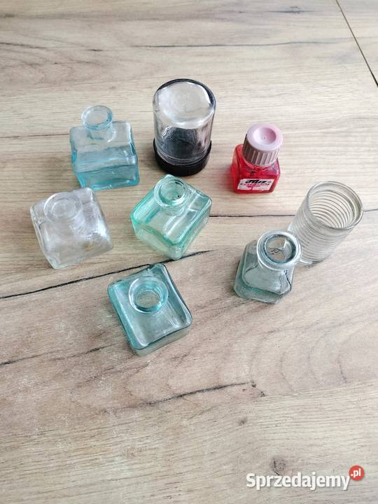 Stare kałamarze prl zestaw Choszczno