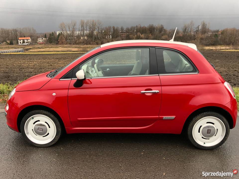 FIAT 500 VINTAGE 57 12 benzynaNISKI PRZEBIEG z Ruda Śląska sprzedam