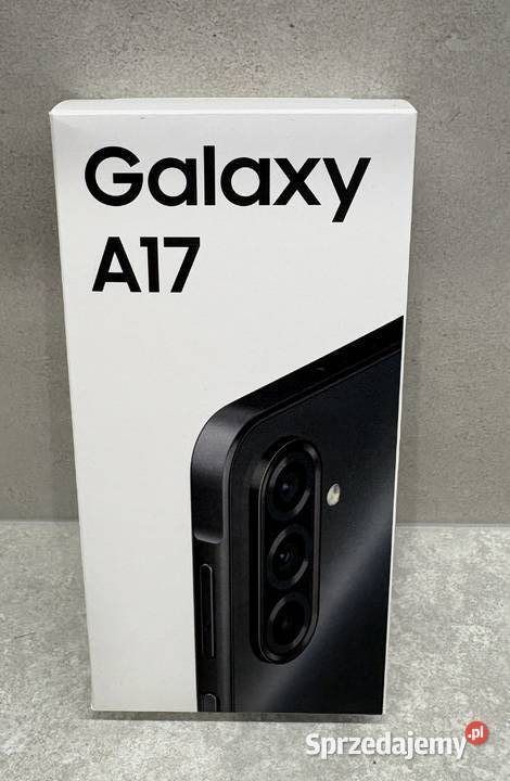 Smartfon Samsung Galaxy A17 Czarny SMA175 Samsung Kraków