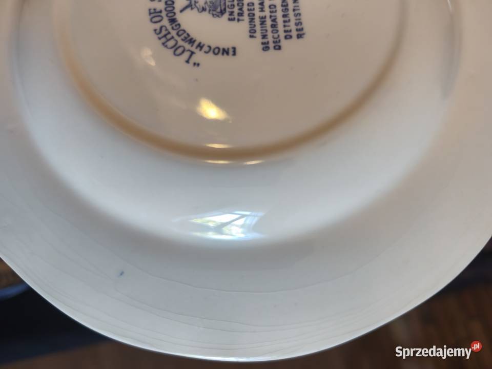 Talerz deserowy Lochs of Scotland Enoch Wedgwood Porcelana i szkło Chełm