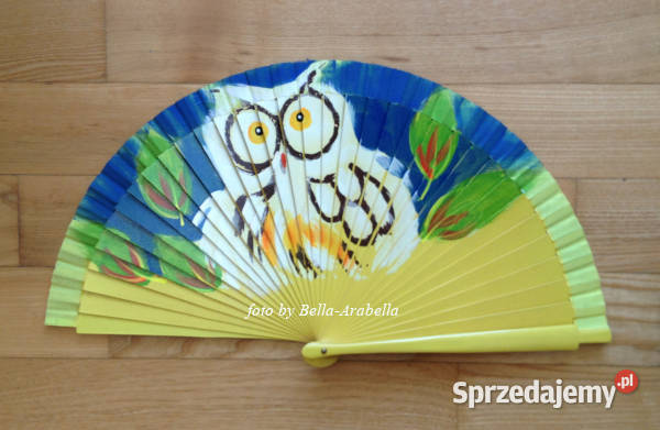 wachlarze hiszpańskie z ręcznie malowanymi Warszawa