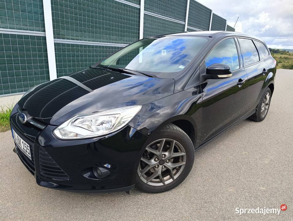 Ford Focus Titanium 16TDCi 116 2014r czarny Focus Brzozów sprzedam