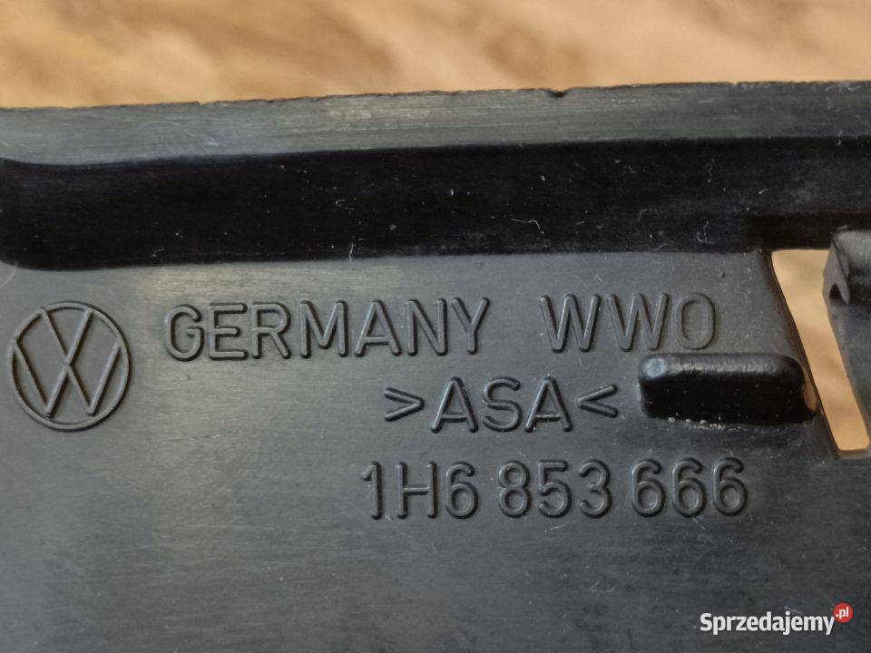 VW GOLF III KRATKA ATRAPA ZDERZAKA PRAWA wielkopolskie Pleszew sprzedam