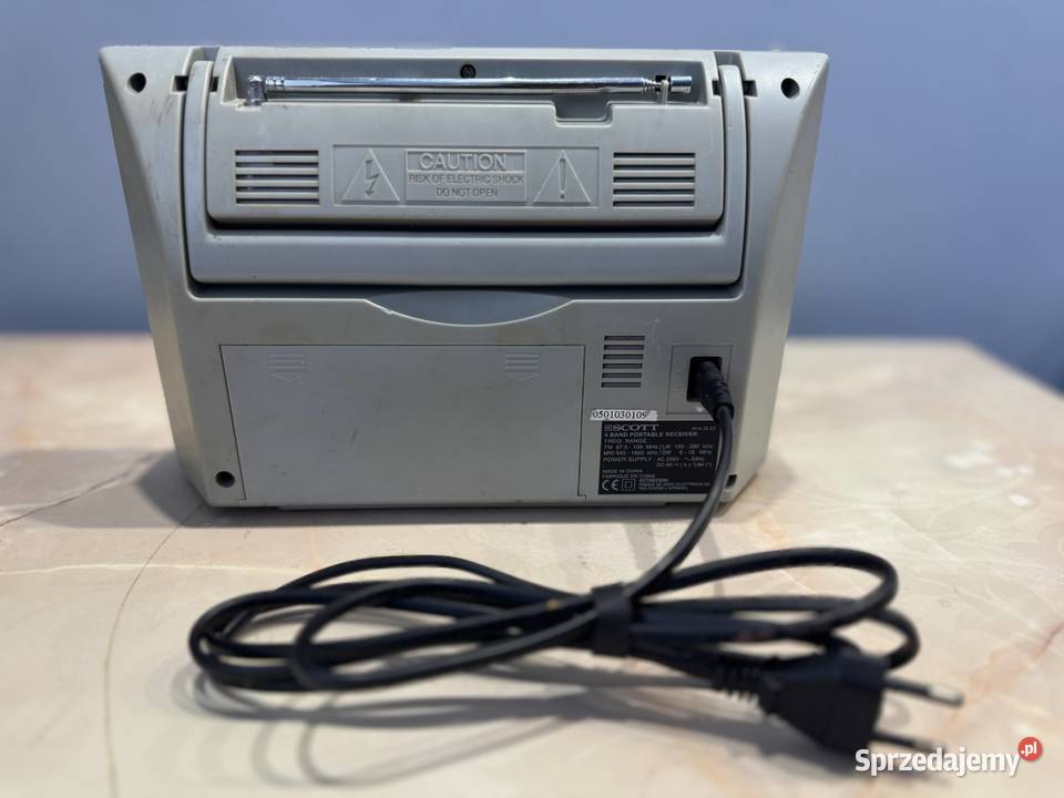 SCOTT RX20 4Band Portable Receiver Łapy