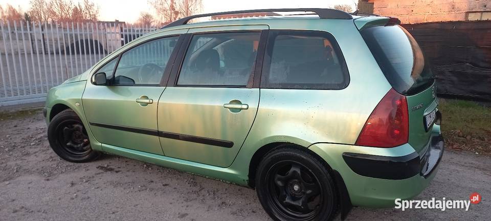 Peugeot 307 kombi 16 B LPG w pełni sprawne klima benzyna+LPG mazowieckie Skaryszew
