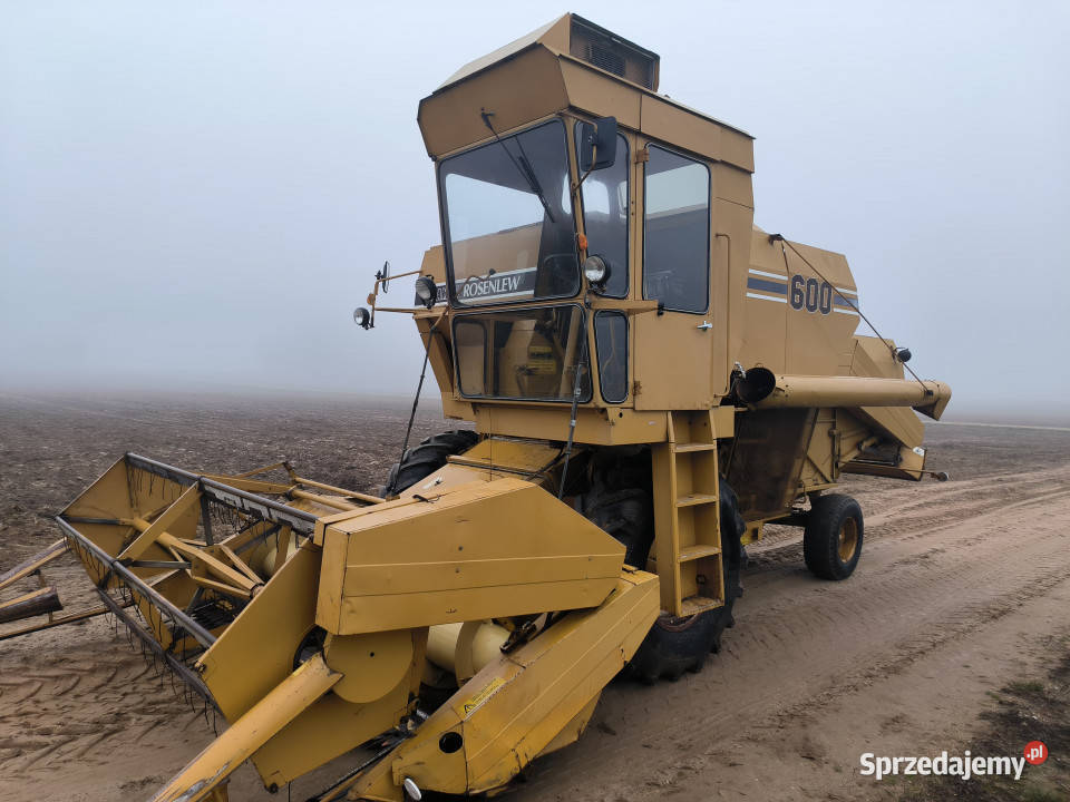 Kombajn zbożowy SAMPO ROSENLEW 600 heder 290 Izabelin sprzedam