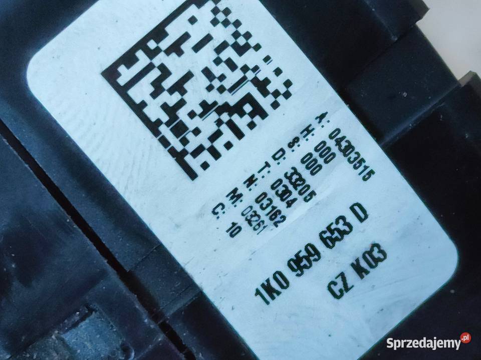 Taśma Zwijak Poduszki Kierowcy Audi A3 8P osobowe Pleszew