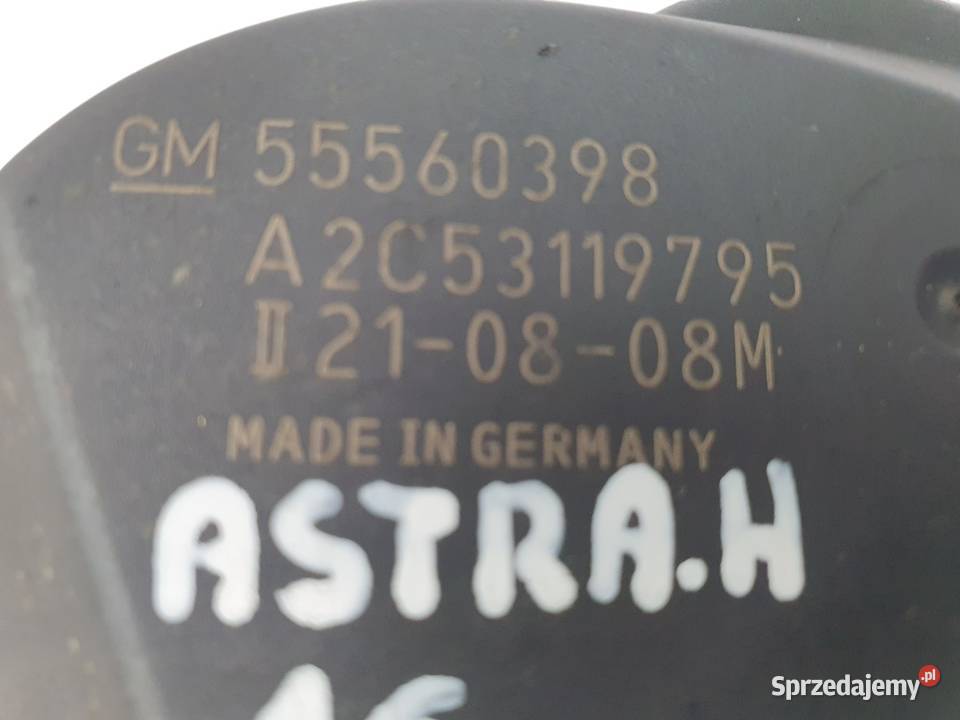 PRZEPUSTNICA Opel Astra III H Zafira B Chevrolet Chełm