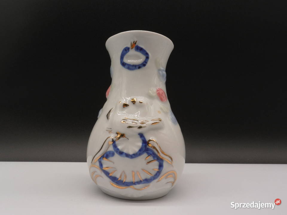 Wazon Porcelanowy Motyw Gołębi Raszków