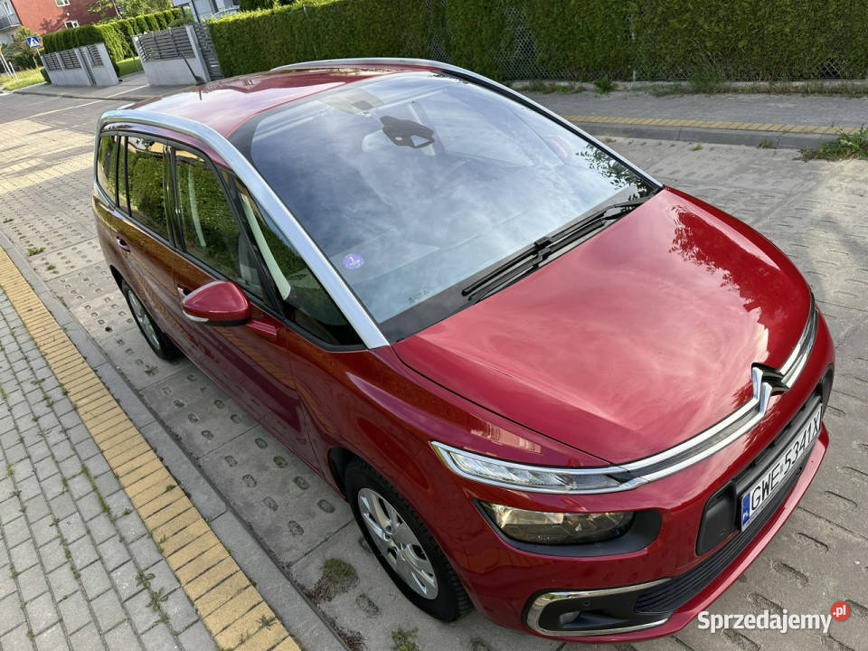 Citroen C4 SpaceTourer Wymieniony rozrząd 7 m VAT marża Wejherowo sprzedam