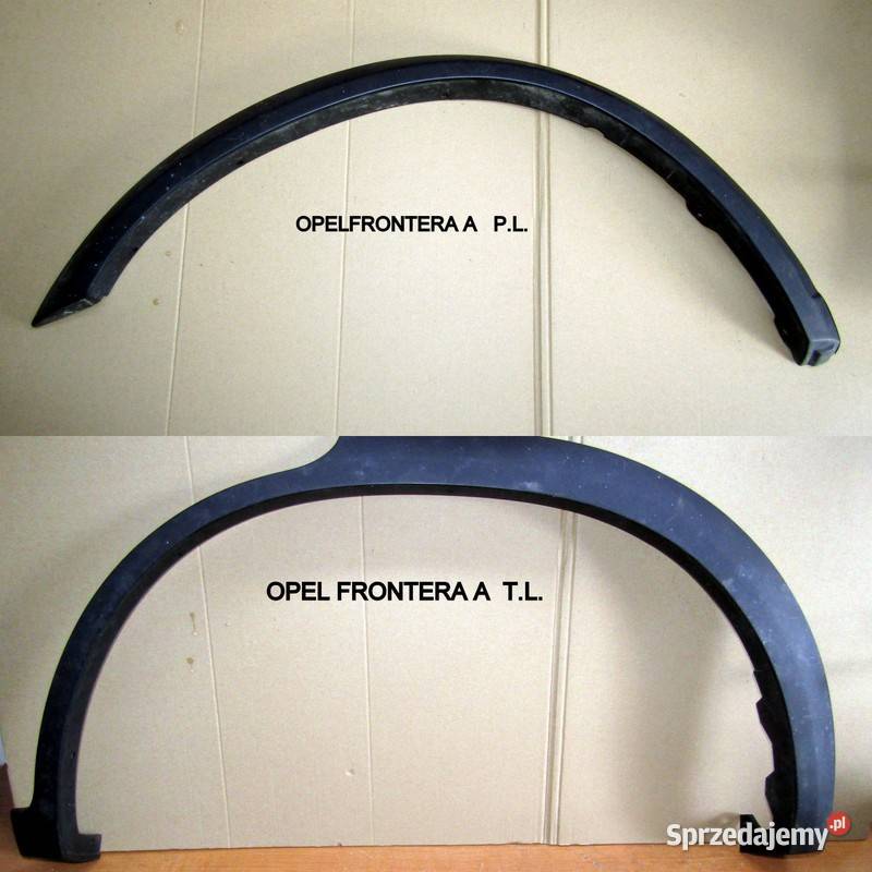 NAKLADKA BŁOTNIKA PRZEDNIEGO TYLNEGO LEWA OPEL Mysłaków