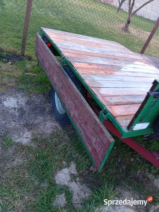 przyczepka ogrodowa 1 oś