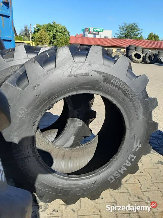 2xOpona używana 4008024 1558024 40080R24 CAMSO podlaskie Zaścianki