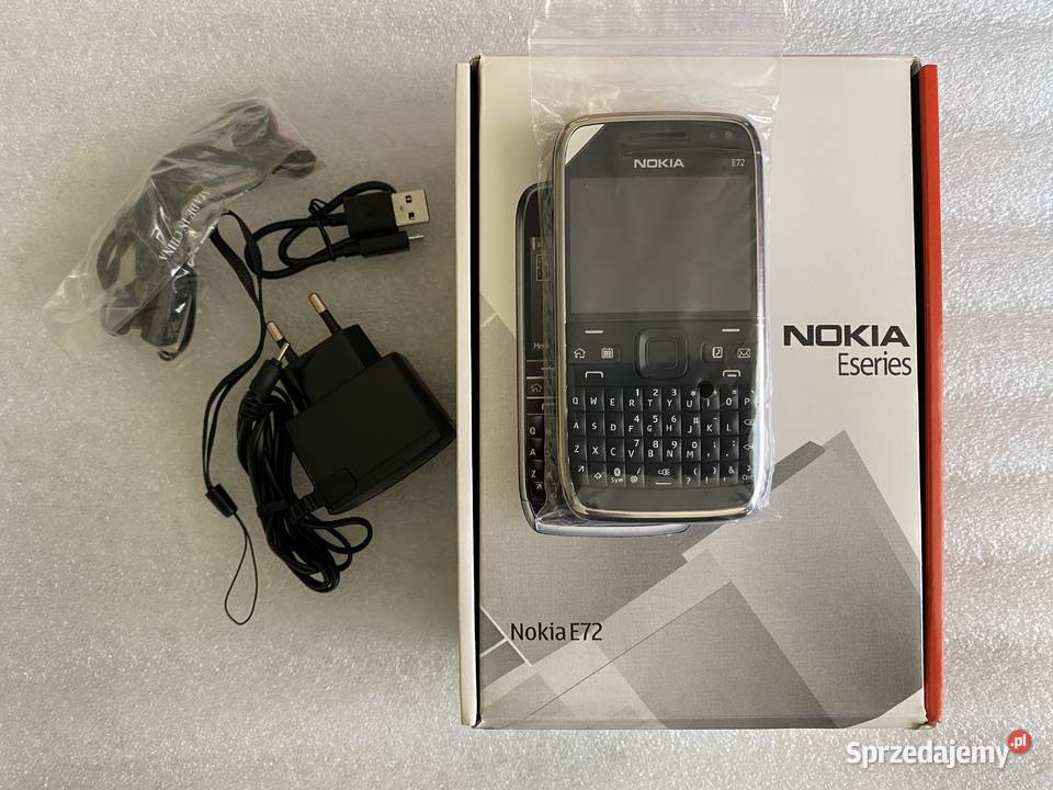Nokia E72 pełny zestaw