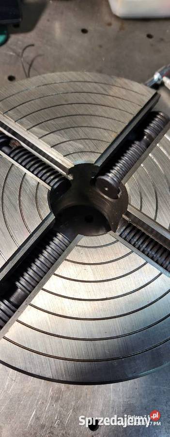 Uchwyt tokarski 250 niezależny szwedzki