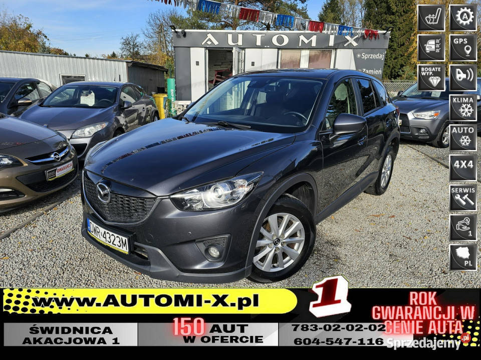 Mazda CX5 1 Wł Automat 4x4Skyactiv 22 możliwa zamiana dolnośląskie Świdnica