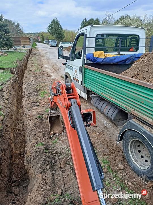 Koparka BuskoZdrój Wykopy, roboty ziemne Busko-Zdrój