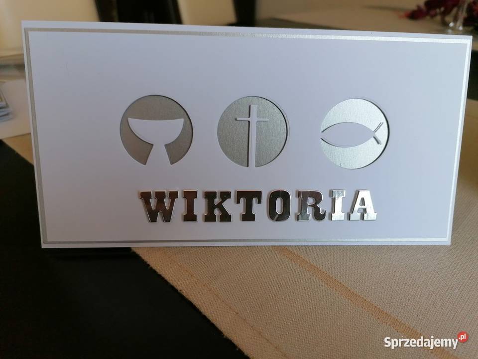 Kartka komunia Strzebiń