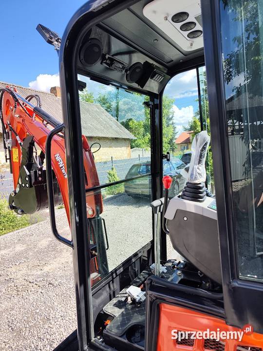 Minikoparka N18 pro 18t Nowa kabina klimatyzacja Słupie