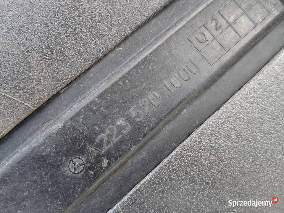 MERCEDES SKLASA W223 OSŁONA PŁYTA POD SILNIK Bieleń