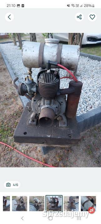 Silnik stacjonarny Sachs wsk wfm shl Ostrowieczno