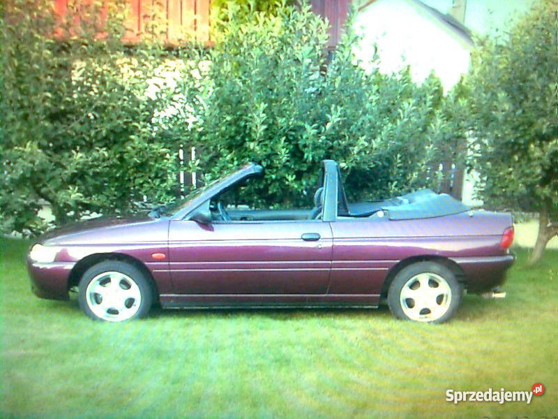 FORD ESCORT CABRIOLET aluminiowe felgi Escort Zator