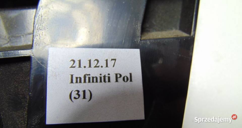 ŚLIZG LEWY TYŁ 852455DA0A INFINITI Q30 QX30 Nowy Tomyśl