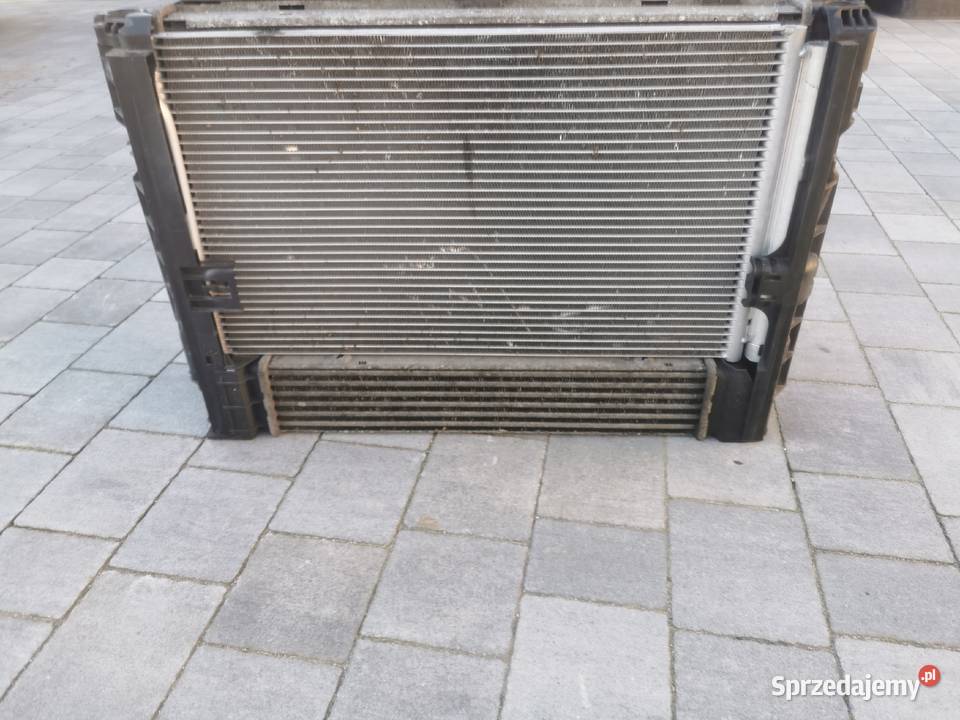 Chłodnice pas przedni BMW E90 N47 wentylator chłodnice Gorzów Wielkopolski
