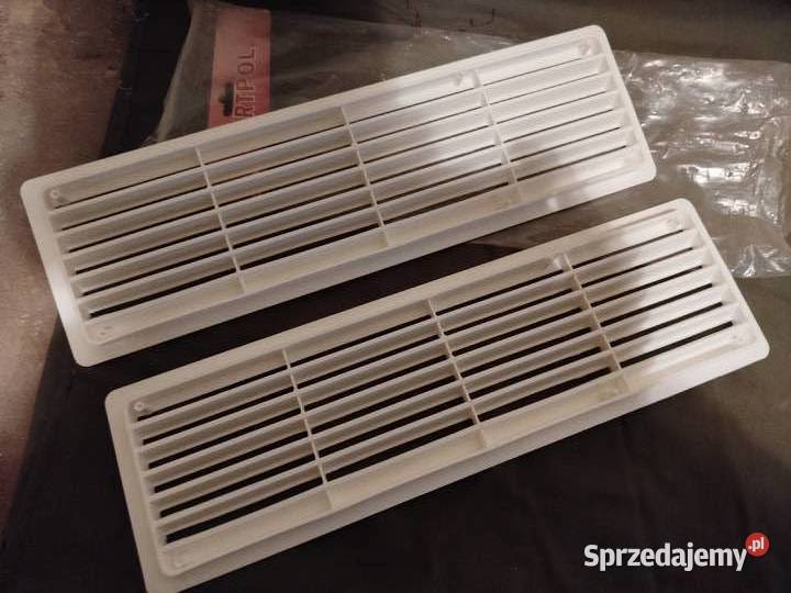 Kratka wentylacyjna do drzwi WC biała KOMPLET Sosnowiec sprzedam