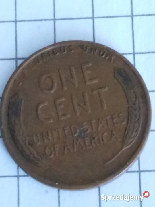 Moneta 1 cent usa Lincoln 1929 Żary