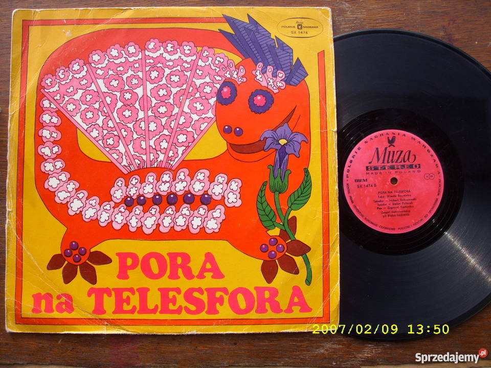 LP PORA NA TELESFORA MUZA SX 1474 płyta winylowa Wołów
