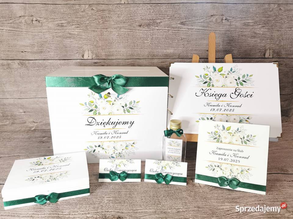 Zaproszenia ślubne dodatki na ślub wesele Poznań