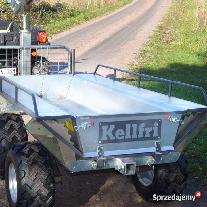 Przyczepa leśna ATV z wywrotem Krosno sprzedam