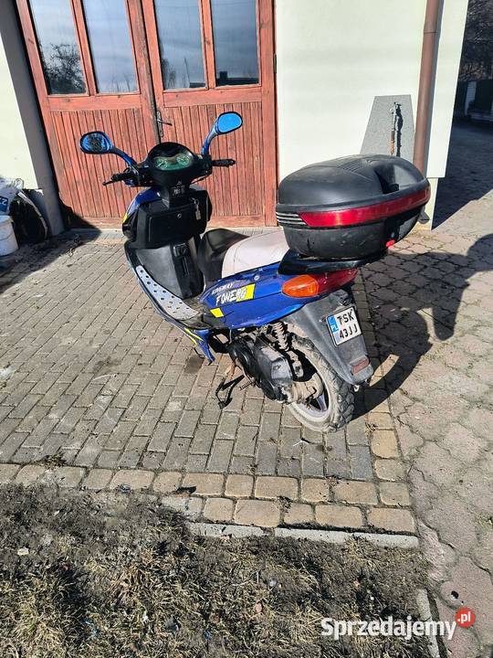 Skuter Kingway 50 nieuszkodzony lubelskie Stoczek Łukowski