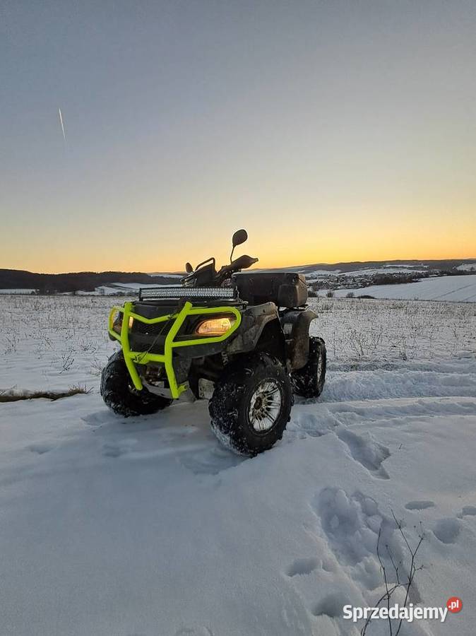 Suzuki kingquad 750 grizzly can am trx Honda 12100km Krosno