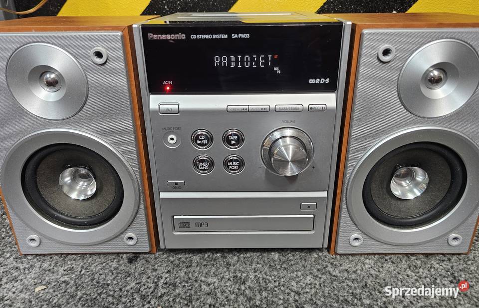 Wieża stereo Radio Panasonic SCPM33 Kraków