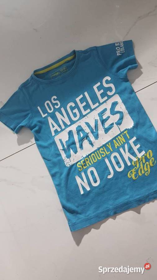 Koszulka dziecięca turkusowa 134140 Los Angeles Suwałki