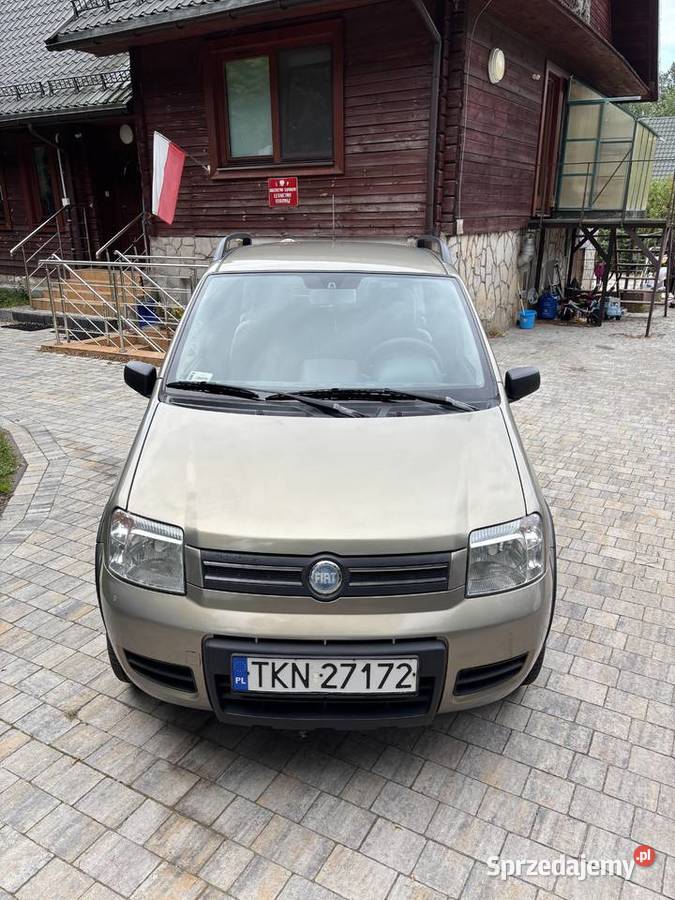 Fiat Panda 4x4 LPG KLIMATYZACJA NISKI PRZEBIEG gniazdo USB Odrowąż