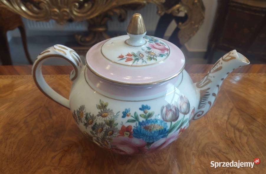 Porcelanowy Dzbanek z Zaparzaczem Domaine de Radom sprzedam