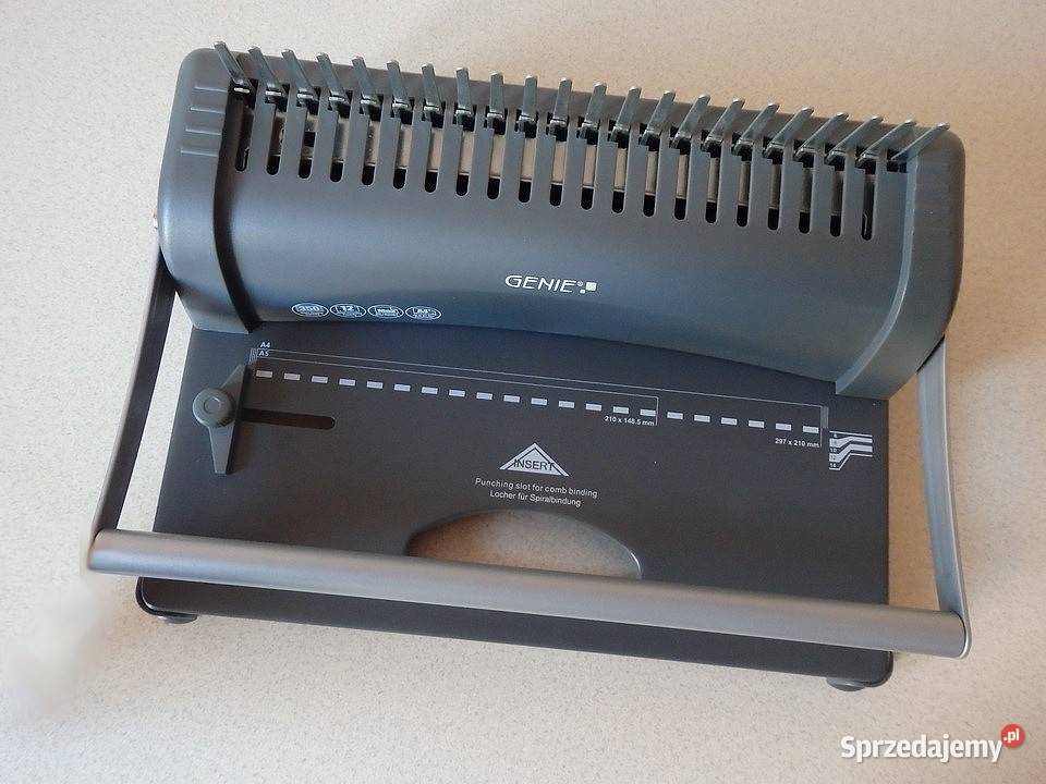 Profesjonalna Niemiecka Bindownica GENIE Nowa podkarpackie